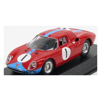 Best-model Ferrari 250lm Coupe N 1 Kyalami 1964 Piper - Maggs 1:43 Červená Světle Modrá