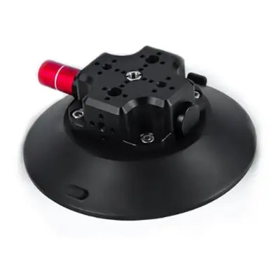 CNC Quick Release Vehicle Suction Mount (4.5inch) Black