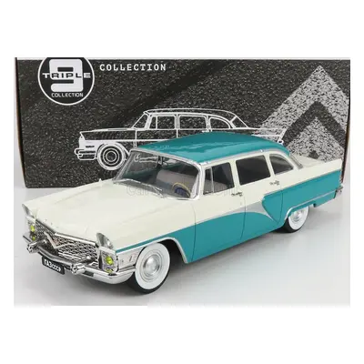 Triple9 GAZ 13 Seagull Chaika 1959 1:18 Tyrkysově Bílá