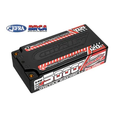 VOLTAX HiVOLT 120C LiPo LCG Shorty Hardcase-5000mAh-7.4V-G4 (37,0Wh)