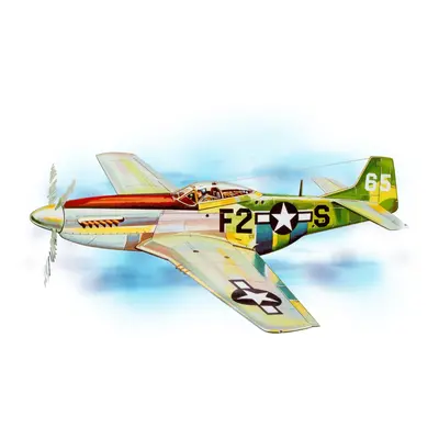 P-51 Mustang (705mm) laser.vyřezávaný