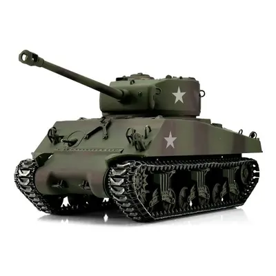 TORRO tank PRO 1/16 RC M4A3 Sherman 76mm maskovací kamufláž - BB Airsoft