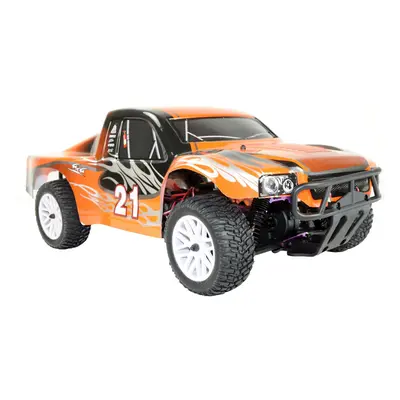 RC auto Short Course Truck Brushed, oranžová