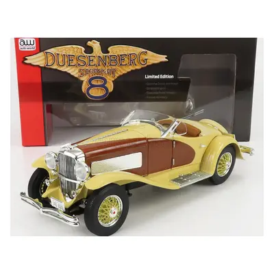 Autoworld Duesenberg Ssj Speedster Spider Cabriolet Open 1935 1:18 Krémově Hnědá