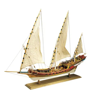 AMATI Sciabecco pirátská loď 1753 1:60 kit