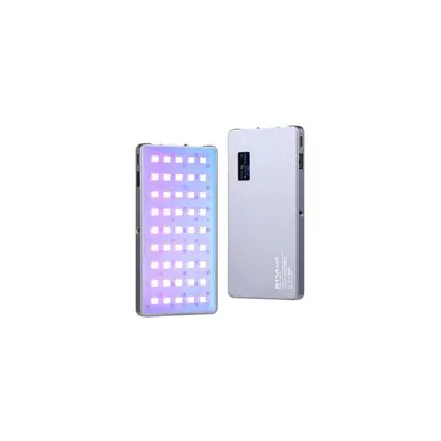 Přenosné RGB LED fotografické světlo PULUZ z hliníkové slitiny (vč Aku)