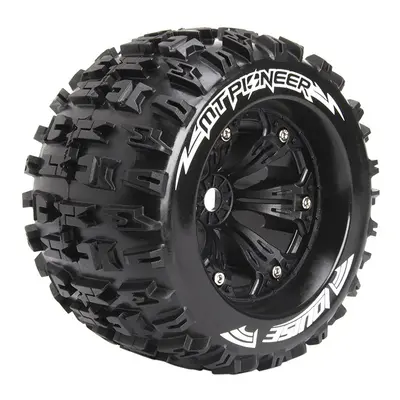 MT-PIONEER SPORT 1/8 1/2 offset 17mm hex Black Rims