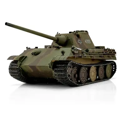 TORRO tank PRO 1/16 RC Panther F vícebarevná kamufláž - infra IR - Servo