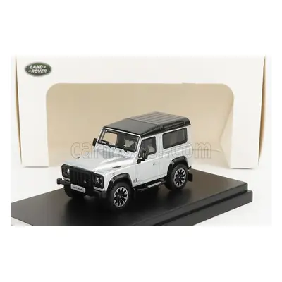 Lcd-model Land rover Defender 90 Works V8 70th Edition 2018 1:64 Silver