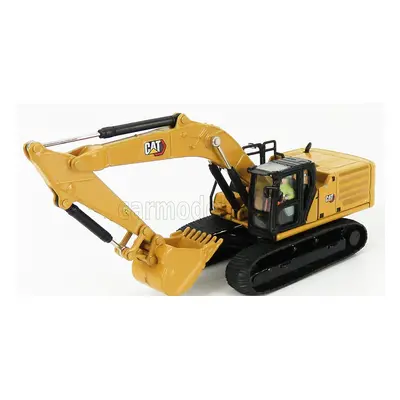 Dm-models Caterpillar Cat336 Escavatore Cingolato - Tractor Hydraulic Excavator 1:87 Žlutá Černá