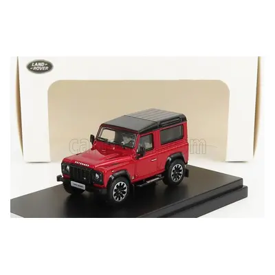 Lcd-model Land rover Defender 90 Works V8 70th Edition 2018 1:64 Red