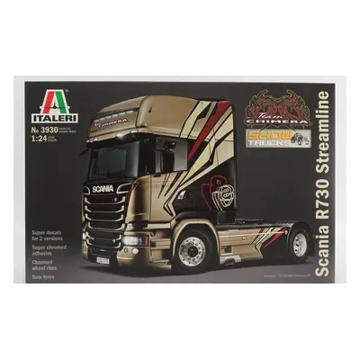 Italeri Scania R730 Tractor Truck Streamline Team Chimera 2-assi 2011 1:24 /