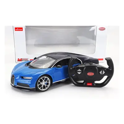 Mondomotors Bugatti Chiron 2016 1:14 Modrá Černá