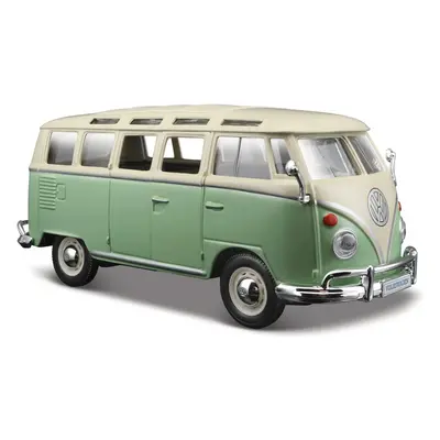 Maisto Volkswagen Van Samba 1:25 zeleno/krémová