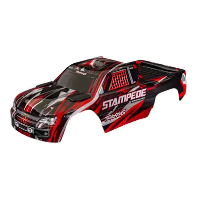 Traxxas karosérie Stampede červená (bezsponková)