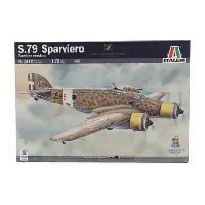 Italeri Savoia marchetti S.79 Sparviero Airplane Military 1942 1:72 /