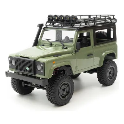 RC auto Land Rover Defender T98 V2 1/12, zelená + náhradní baterie