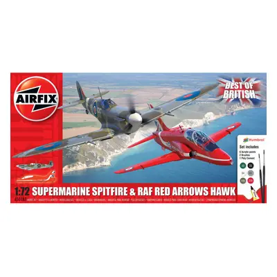 Gift Set letadla A50187 - Best of British Spitfire and Hawk (1:72)