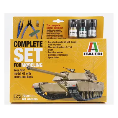 Italeri Tank M1a Abrams Military 1980 1:72 /