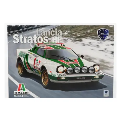 Italeri Lancia Stratos Hf Alitalia N 1 Winner Rally Montecarlo 1977 1:24