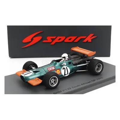 Spark-model BRM F1 139 N 21 African Gp 1970 G.eaton 1:43 Zelená Oranžová