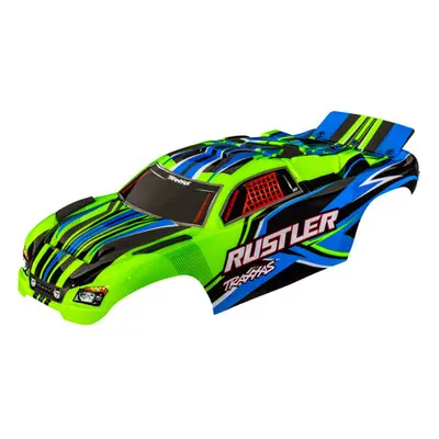 Traxxas karosérie Rustler bezsponková zelená