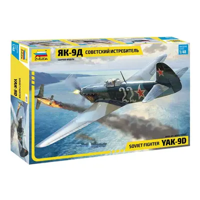 Model Kit letadlo 4815 - YAK-9 Soviet fighter (1:48)