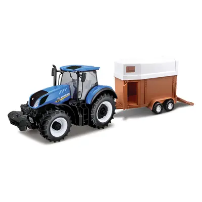 Bburago New Holland T7.315 1:32 s přívěsem