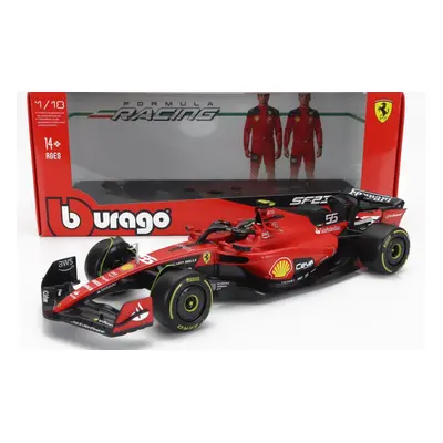 Bburago Ferrari F1 Sf-23 Team Scuderia Ferrari N 55 2023 Carlos Sainz 1:18, červená