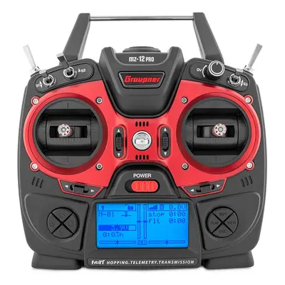 MZ-12 PRO 2,4GHz HOTT RC souprava, samotný vysílač