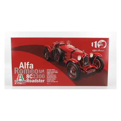 Italeri Alfa romeo 8c 2300 1931 1:12 Red