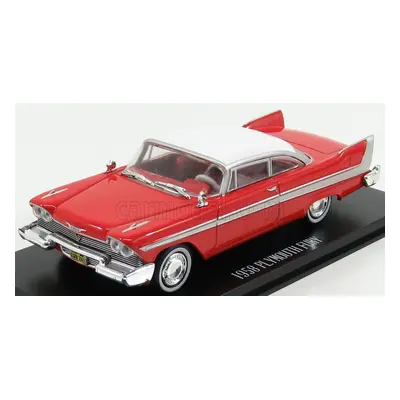 Greenlight Plymouth Fury 2-door 1958 - Christine La Macchina Infernale 1:43 Červená Bílá