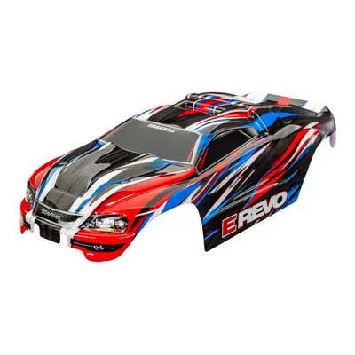 Traxxas karosérie E-Revo 1:16 červeno-modrá