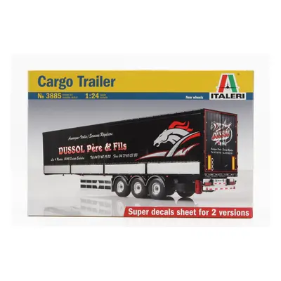 Italeri Trailer Trailer For Truck - Rimorchio Telonato 1:24 /