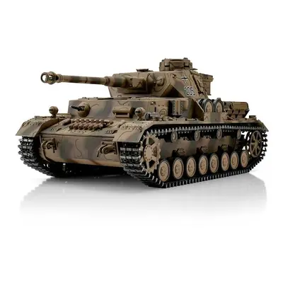 TORRO tank PRO 1/16 RC PzKpfw IV provedení G vícebarevná kamufláž - BB Airsoft