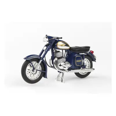 Abrex Jawa 350 Kývačka Automatic (1966) 1:18 - Modrá kobaltová