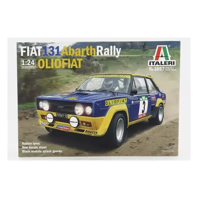 Italeri Fiat 131 Abarth Olio Fiat N 3 1976 M.alen - I.kivimaki 1:24 /