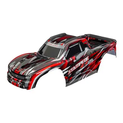 Traxxas karosérie Stampede 4X4 VXL červená (bezsponková)