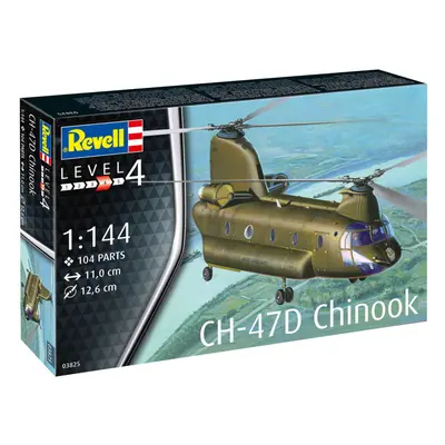 ModelSet vrtulník 63825 - CH-47D Chinook (1:144)