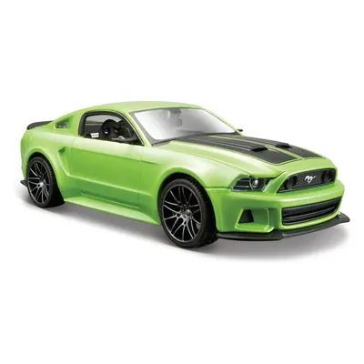 Maisto Ford Mustang Street Racer 2014 1:24 matná zelená