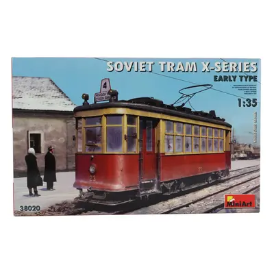 Miniart Tram Soviet Tram X-series Autobus 1950 1:35 /