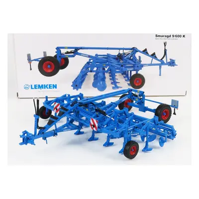 Universal hobbies Lemken Smaragd 9/600k - Semi-mounted Field Cultivator 1:32 Blue