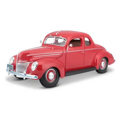 Maisto Ford Deluxe Coupe 1939 1:18 červená