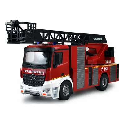 RC hasičský vůz Mercedes-Benz Arocs s žebříkem, 1:14