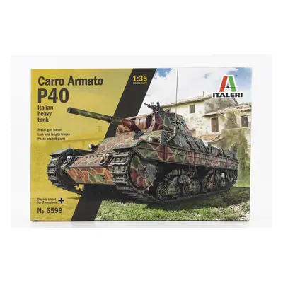 Italeri Tank P40 Carro Armato Military 1941 1:35 /