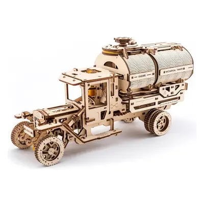 Ugears 3D dřevěné mechanické puzzle UGM-11 Náklaďák s cisternou