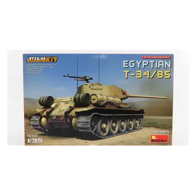 Miniart Kampfpanzer T-34/85 Tank Military Egyptian 1944 1:35 /