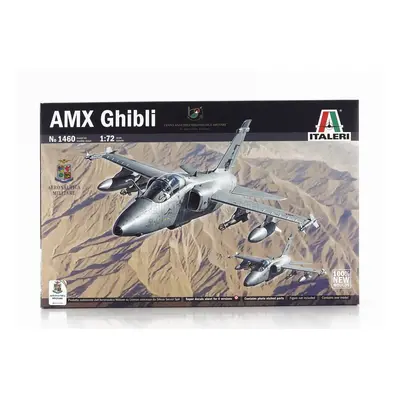 Italeri Embraer Amx Ghibli Military Airplane 1985 1:72 /