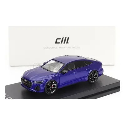 Cm-models Audi A7 Rs7 Sportback 2021 1:64 Blue Met