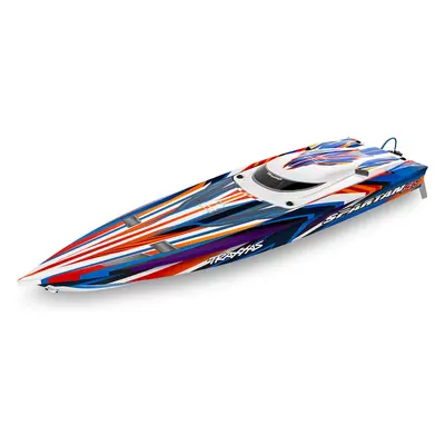 BAZAR - RC loď Traxxas Spartan SR, oranžová